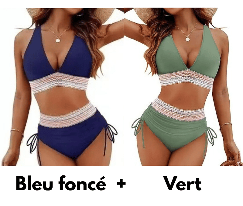 Bikini Marélia – Élégance et Confort | 1 acheté = 2 offerts