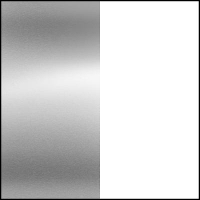 Sneakers casual unisex (Argento / Bianco)