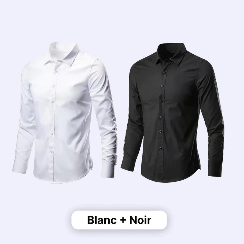 Chemise pour homme avec technologie flexible – Comfort Tech [1 acheté = 1 offert]