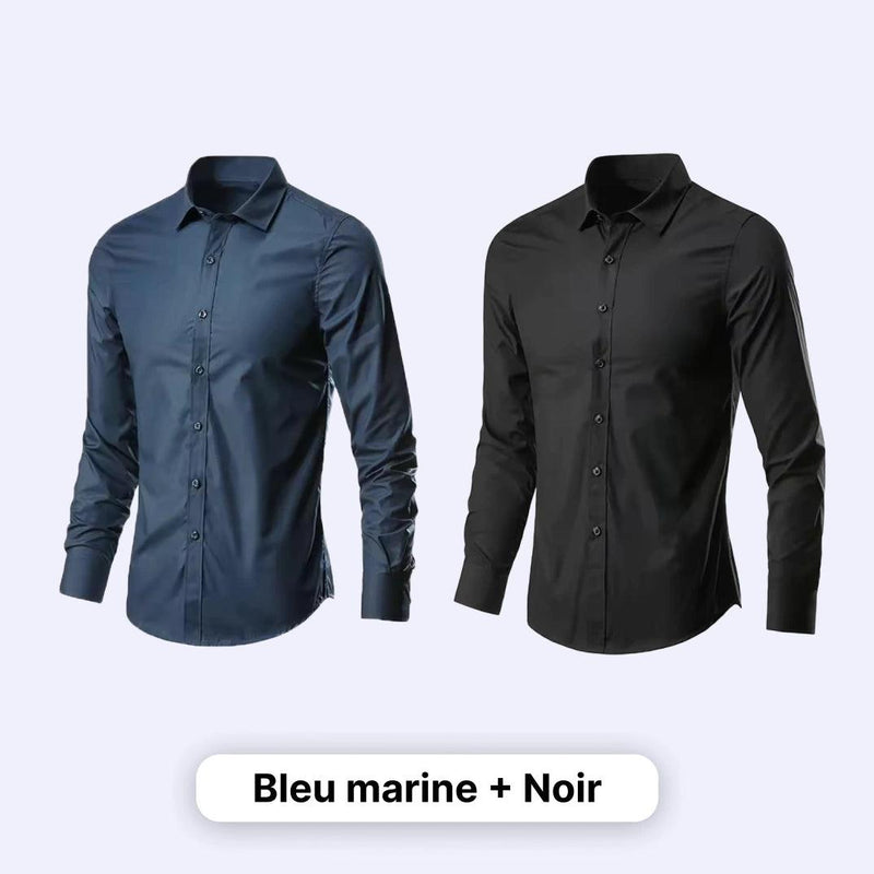 Chemise pour homme avec technologie flexible – Comfort Tech [1 acheté = 1 offert]