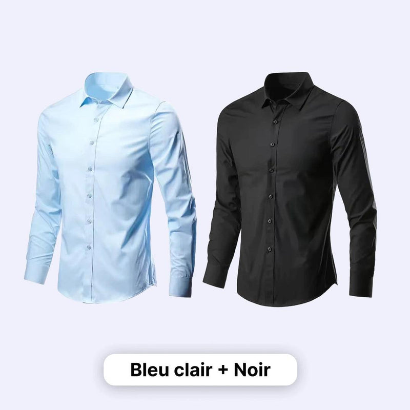Chemise pour homme avec technologie flexible – Comfort Tech [1 acheté = 1 offert]