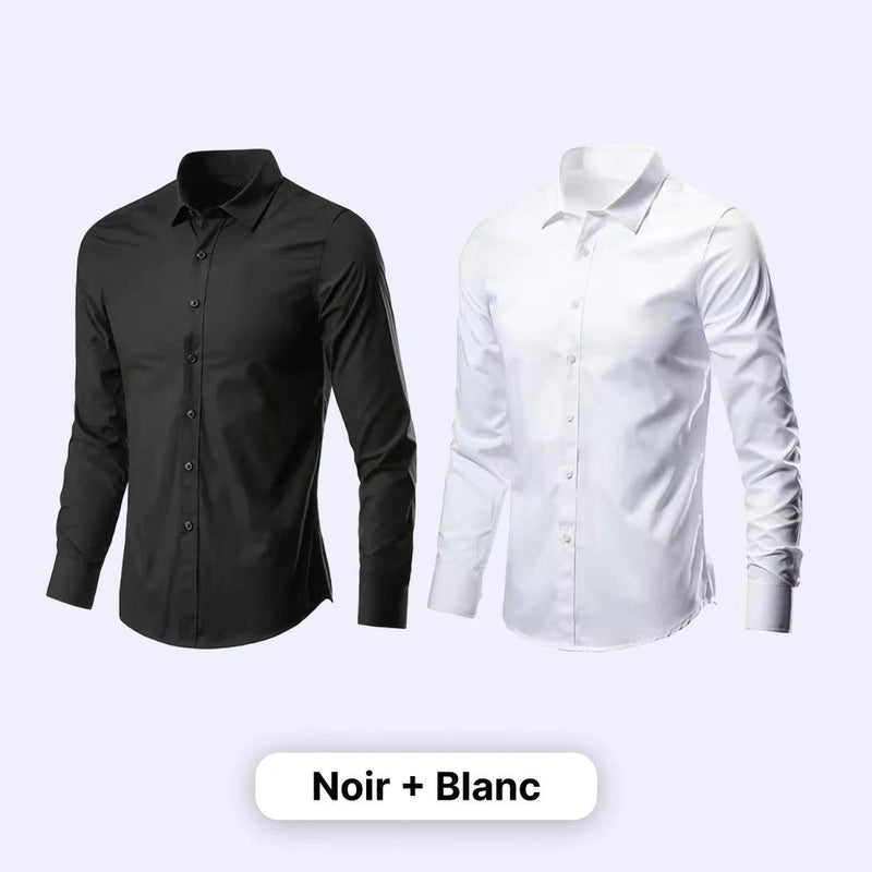 Chemise pour homme avec technologie flexible – Comfort Tech [1 acheté = 1 offert]