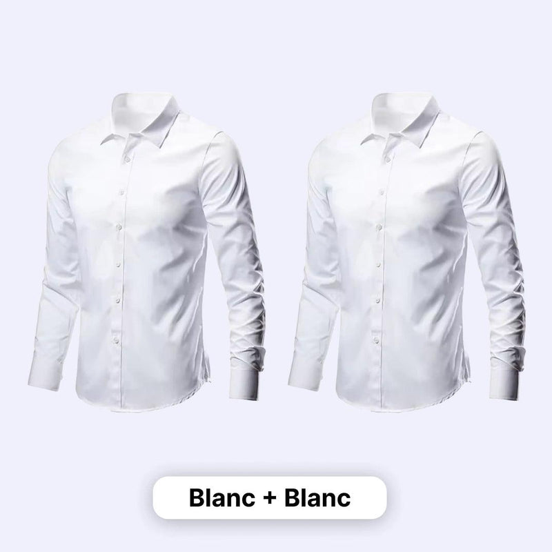 Chemise pour homme avec technologie flexible – Comfort Tech [1 acheté = 1 offert]