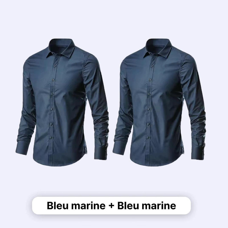 Chemise pour homme avec technologie flexible – Comfort Tech [1 acheté = 1 offert]