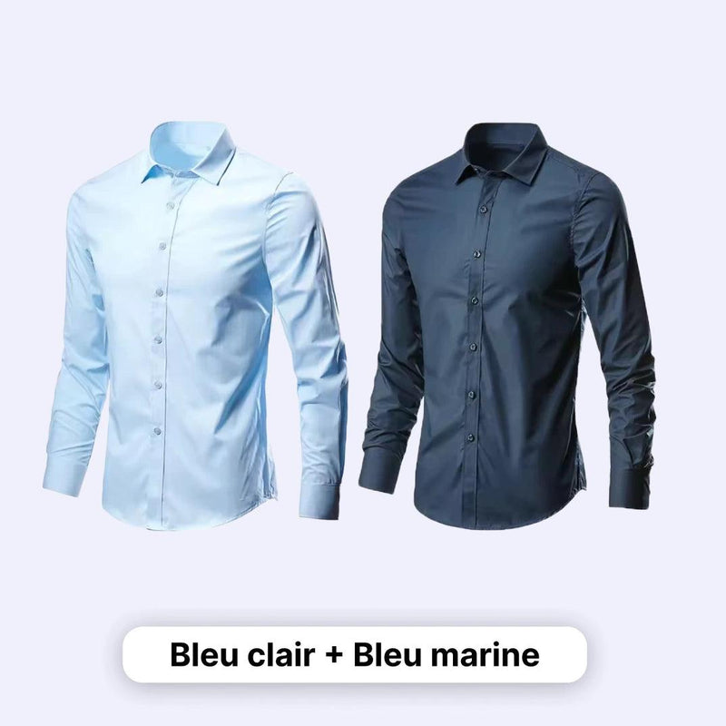 Chemise pour homme avec technologie flexible – Comfort Tech [1 acheté = 1 offert]