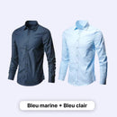 Chemise pour homme avec technologie flexible – Comfort Tech [1 acheté = 1 offert]