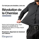 Chemise pour homme avec technologie flexible – Comfort Tech [1 acheté = 1 offert]