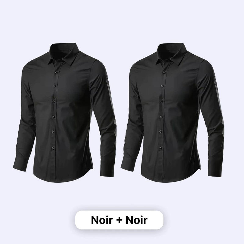 Chemise pour homme avec technologie flexible – Comfort Tech [1 acheté = 1 offert]