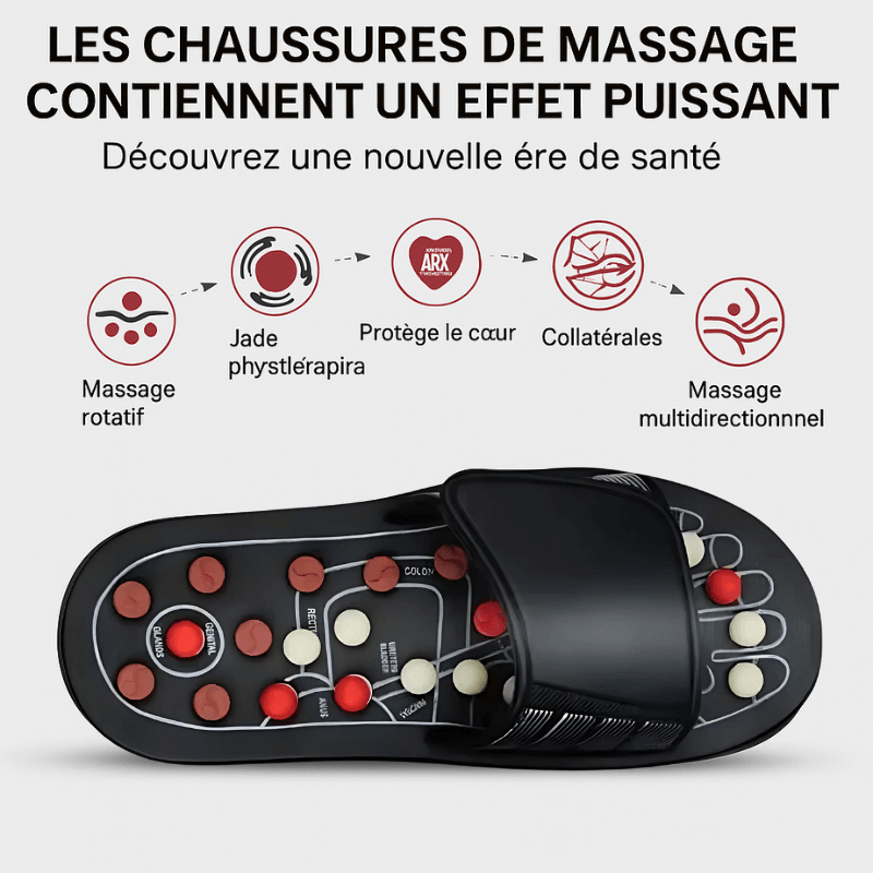 Sandales Thérapeutiques Soulagement+® (+ Massageur Offert)
